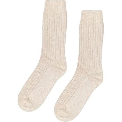 Wollen sokken Colorful Standard Merino Blend ivory white Blanc 36/40 Wollen sokken Colorful Standard Merino Blend ivory white Blanc 36/40