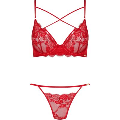 Dames lingerie set Esotiq Radiant Rouge S/M Dames lingerie set Esotiq Radiant Rouge S/M