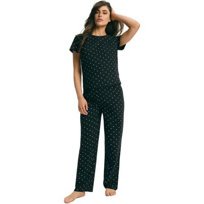 Afdrukpyjama voor dames Esotiq Macchiato Noir S Afdrukpyjama voor dames Esotiq Macchiato Noir S