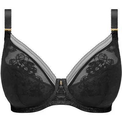 Damesbeugel plunge padded bh Fantasie Fusion Lace Noir 80G Damesbeugel plunge padded bh Fantasie Fusion Lace Noir 80G