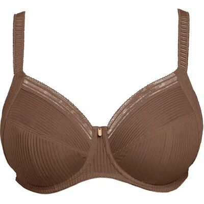 Damesbeugelbeha met versteviging aan de zijkant Fantasie Fusion Marron 90L Damesbeugelbeha met versteviging aan de zijkant Fantasie Fusion Marron 90L