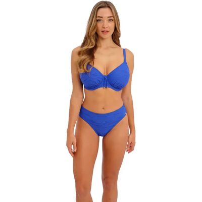 Dameszwembroekje met gemiddelde taille Fantasie Beach Waves Ultramarine Bleu S Dameszwembroekje met gemiddelde taille Fantasie Beach Waves Ultramarine Bleu S