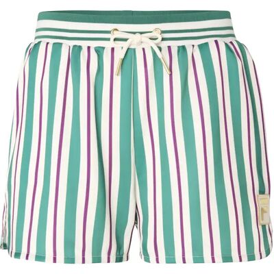 Satijnen short voor dames Fila Lassance Striped Blanc M Satijnen short voor dames Fila Lassance Striped Blanc M