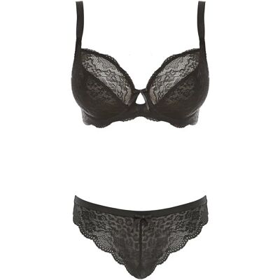 Dames beugel plungebeha Freya Fancies Noir 90F Dames beugel plungebeha Freya Fancies Noir 90F