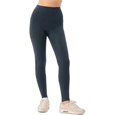 Hoge taille 7/8 legging met zak voor dames Girlfriend Collective Bleu 2XL Hoge taille 7/8 legging met zak voor dames Girlfriend Collective Bleu 2XL