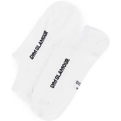 Damessokken Gym Glamour Skarpetki (x2) Blanc 36/38 Damessokken Gym Glamour Skarpetki (x2) Blanc 36/38