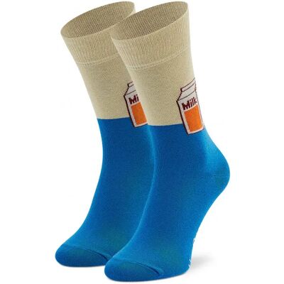 Sokken Happy Socks Milk Bleu 36/40 Sokken Happy Socks Milk Bleu 36/40