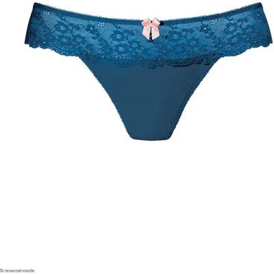 Dames string Lascana Crema Bleu 2XL Dames string Lascana Crema Bleu 2XL