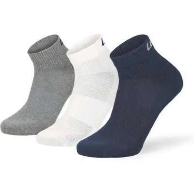Lenz Performance Quarter Tech Sokken - Zwart Blauw - Unisex Lenz Performance Quarter Tech Sokken - Zwart Blauw - Unisex