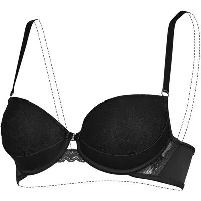 Voorgevormde beha voor dames Lisca Eternity Noir 90C Voorgevormde beha voor dames Lisca Eternity Noir 90C