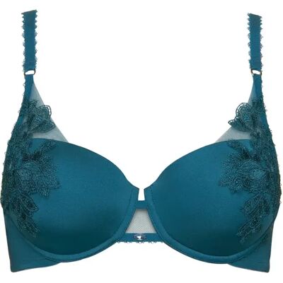 Voorgevormde beha voor dames Lisca Peony Turquoise 85B Voorgevormde beha voor dames Lisca Peony Turquoise 85B