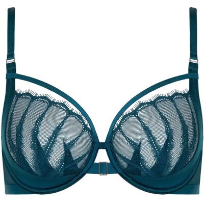 Dames beugelbh Lisca Lovelace Bleu 95B Dames beugelbh Lisca Lovelace Bleu 95B