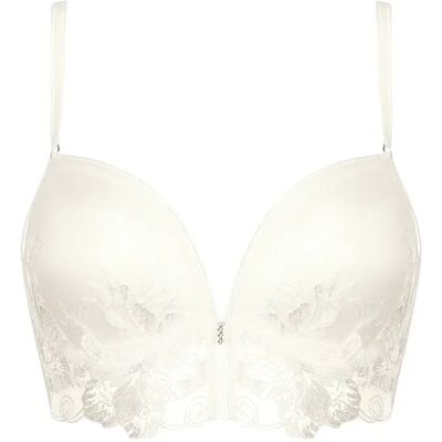 Push-up BH voor dames Lisca Eminence Mariage Blanc 90B Push-up BH voor dames Lisca Eminence Mariage Blanc 90B