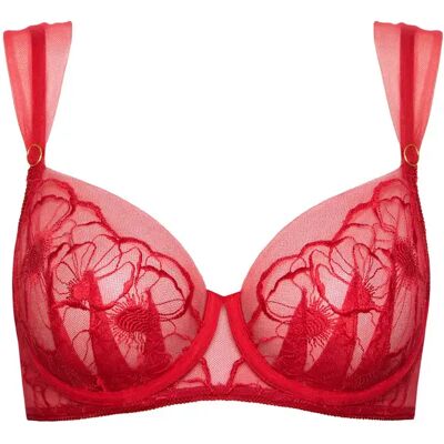 Dames beugelbh Lisca Miracle Rouge 90B Dames beugelbh Lisca Miracle Rouge 90B