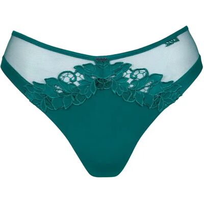 Vrouwen braziliaanse slip Lisca Illusion Vert 42 Vrouwen braziliaanse slip Lisca Illusion Vert 42