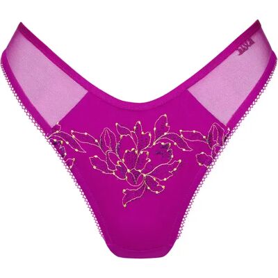 String met uitsnijding voor vrouwen Lisca Jive Violet 40 String met uitsnijding voor vrouwen Lisca Jive Violet 40