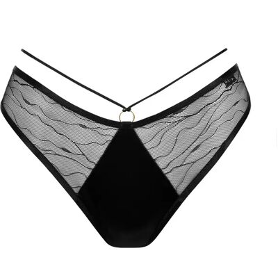 Braziliaanse slip dames Lisca Nightscape Noir 42 Braziliaanse slip dames Lisca Nightscape Noir 42