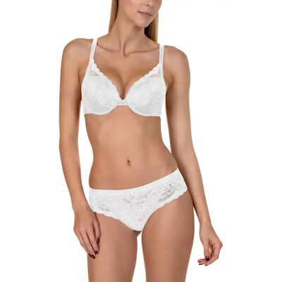Push-up BH voor dames Lisca Evelyn Blanc 85D Push-up BH voor dames Lisca Evelyn Blanc 85D