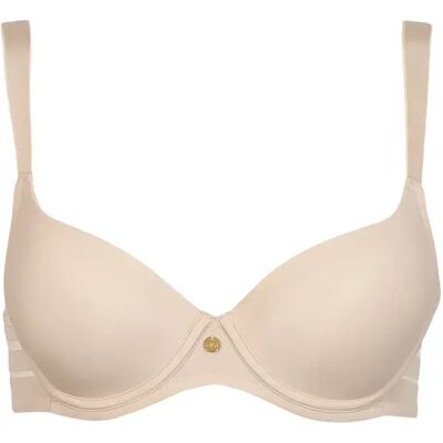 Voorgevormde beha voor dames Lisca Alegra F à H Beige 90G Voorgevormde beha voor dames Lisca Alegra F à H Beige 90G