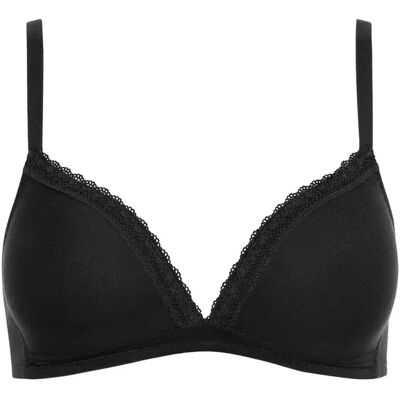 Voorgelakt bh zonder beugels voor dames Lisca Ines Noir 100C Voorgelakt bh zonder beugels voor dames Lisca Ines Noir 100C