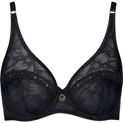 Dames beugelbh Lisca Joanne Noir 90B Dames beugelbh Lisca Joanne Noir 90B