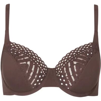 Dames beugelbh Lisca Maxine Marron 95C Dames beugelbh Lisca Maxine Marron 95C