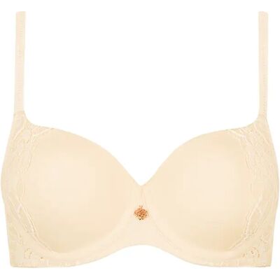 Voorgevormde beha voor dames Lisca Nina Beige 105D Voorgevormde beha voor dames Lisca Nina Beige 105D