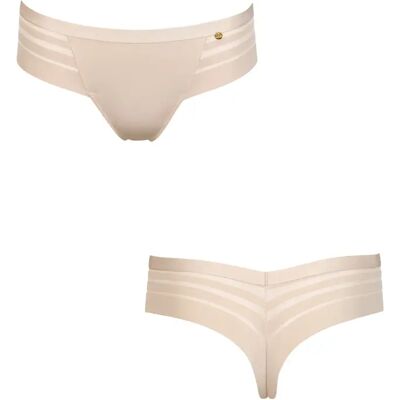Vrouwen braziliaanse slip Lisca Alegra Beige 46 Vrouwen braziliaanse slip Lisca Alegra Beige 46