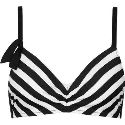 Voorgevormde beha zonder beugels voor dames Lisca Rhodes Noir 44C Voorgevormde beha zonder beugels voor dames Lisca Rhodes Noir 44C