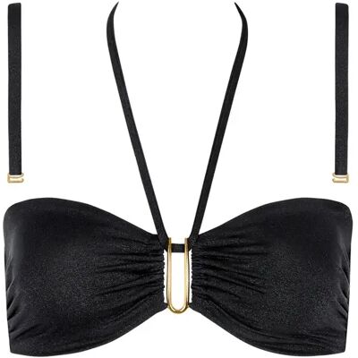 Haltertop zonder beugels voor dames Lisca Imperia Noir M Haltertop zonder beugels voor dames Lisca Imperia Noir M