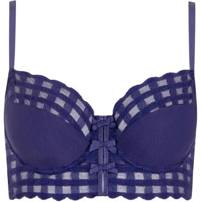 Dames bustier bh met beugels Lisca Infinity Violet 90B Dames bustier bh met beugels Lisca Infinity Violet 90B