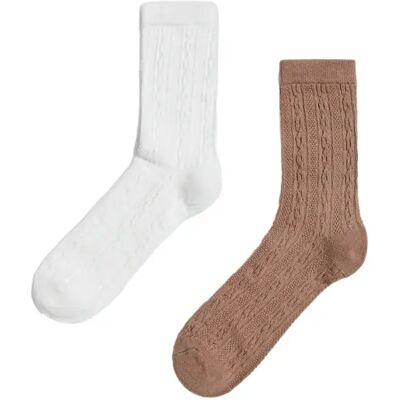Damessokken Moodo Z-SK-4805 (x2) Marron 37/40 Damessokken Moodo Z-SK-4805 (x2) Marron 37/40