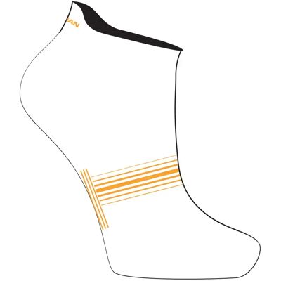 Sokken Nathan Speed Tab Blanc M Sokken Nathan Speed Tab Blanc M