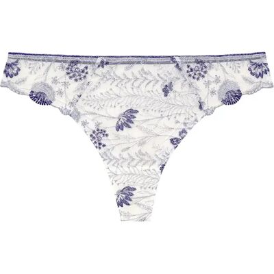 Vrouwelijke geborduurde slipje Passionata Chloe Tanga Violet 44 Vrouwelijke geborduurde slipje Passionata Chloe Tanga Violet 44