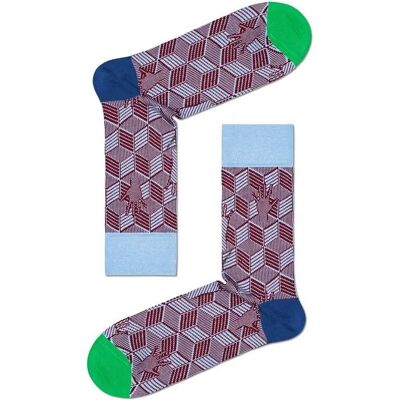 Hoge sokken Happy Socks dressed high five crew Rouge 36/40 Hoge sokken Happy Socks dressed high five crew Rouge 36/40