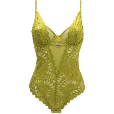 Dames body slip Morgan Amelie Vert 90C Dames body slip Morgan Amelie Vert 90C