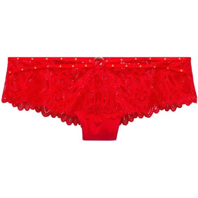 Shorty tanga voor vrouwen Pomm'Poire Saltimbanque Rouge 38/40 Shorty tanga voor vrouwen Pomm'Poire Saltimbanque Rouge 38/40