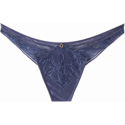 Vrouwen braziliaanse slip Pomm'Poire Diabolique Bleu 38/40 Vrouwen braziliaanse slip Pomm'Poire Diabolique Bleu 38/40
