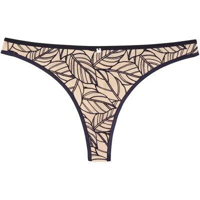 Dames string Pomm'Poire Myrtille Bleu 38 Dames string Pomm'Poire Myrtille Bleu 38