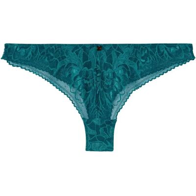 Vrouwen braziliaanse slip Pomm'Poire Nanaya Bleu 38/40 Vrouwen braziliaanse slip Pomm'Poire Nanaya Bleu 38/40