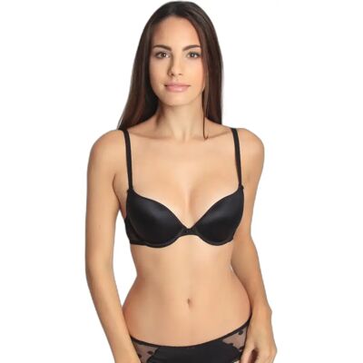 Push-up beha in mesh dames Sassa Noir 85A Push-up beha in mesh dames Sassa Noir 85A