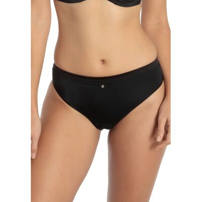 Damesslipjes Sassa Brief Classic Look Noir 50 Damesslipjes Sassa Brief Classic Look Noir 50