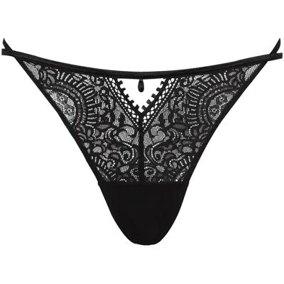Braziliaanse tanga dames Selmark Aurum Noir L Braziliaanse tanga dames Selmark Aurum Noir L