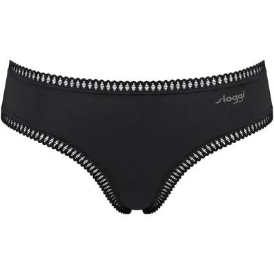 Hippe slips voor dames Sloggi GO Crush (x3) Noir XL Hippe slips voor dames Sloggi GO Crush (x3) Noir XL