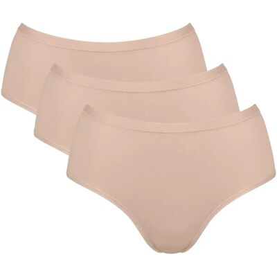 Katoenen damesslip Sloggi GO Daily Midi (x3) Beige M Katoenen damesslip Sloggi GO Daily Midi (x3) Beige M