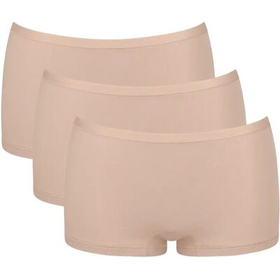 Katoenen damesslip Sloggi GO Daily (x3) Beige 2XL Katoenen damesslip Sloggi GO Daily (x3) Beige 2XL