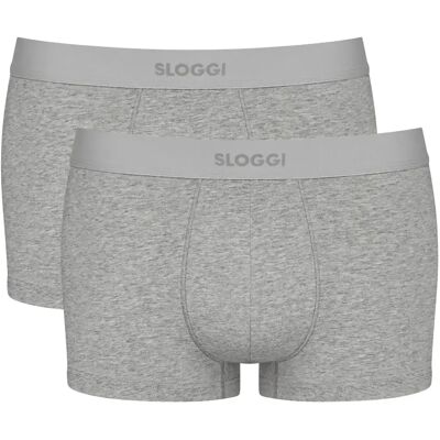 Boxer hipster Sloggi EVER Ease (x2) Gris XL Boxer hipster Sloggi EVER Ease (x2) Gris XL