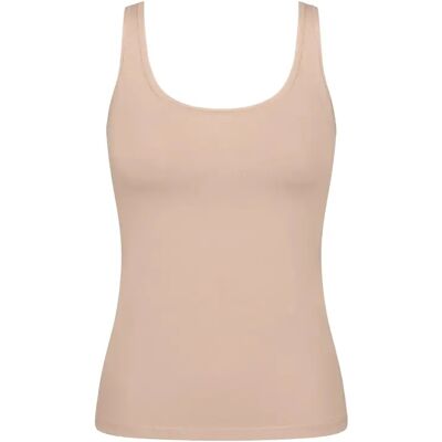 Katoenen tanktop voor vrouwen Sloggi GO Daily Beige 2XL Katoenen tanktop voor vrouwen Sloggi GO Daily Beige 2XL