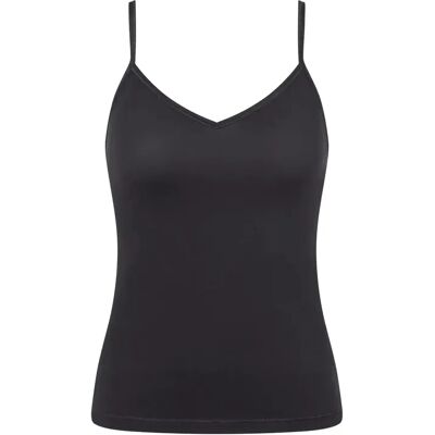 Katoenen tanktop voor vrouwen Sloggi GO Daily Spaghetti Noir S Katoenen tanktop voor vrouwen Sloggi GO Daily Spaghetti Noir S
