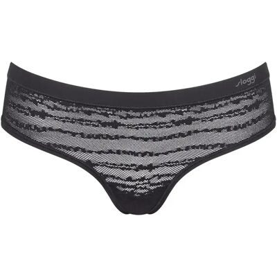 Hippe slips voor dames Sloggi FREE Evolve Lace Noir L/XL Hippe slips voor dames Sloggi FREE Evolve Lace Noir L/XL